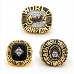 Baltimore Orioles World Series Rings Collection (3 Rings/Premium)